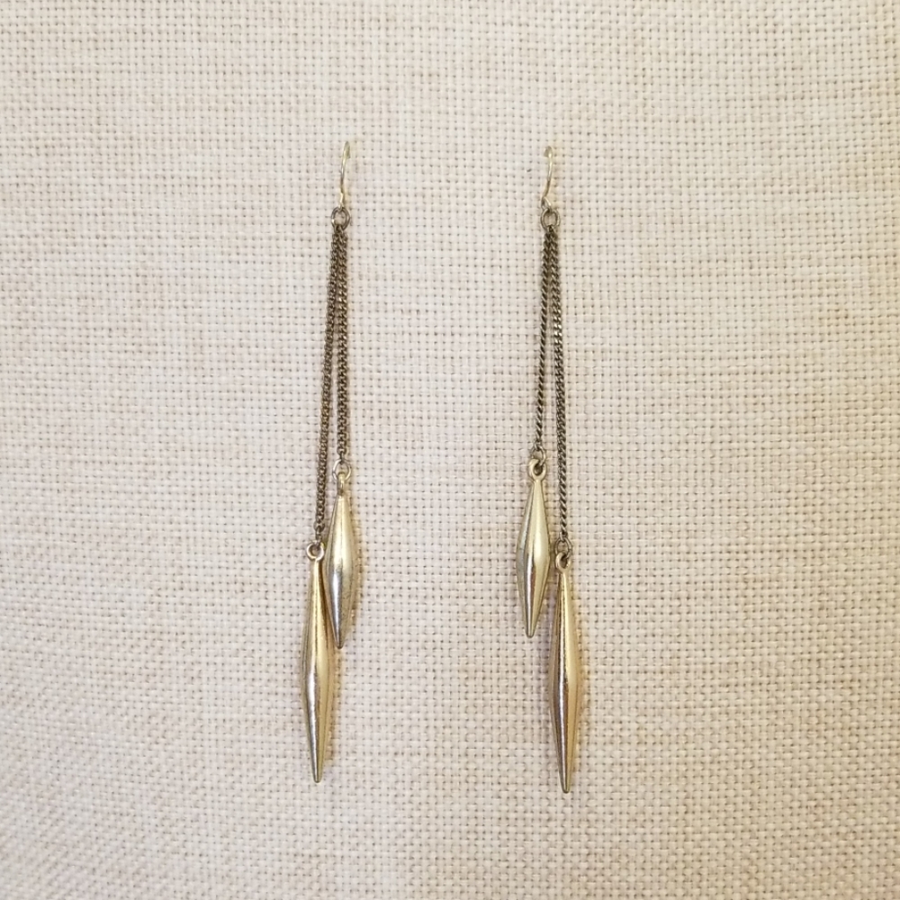 Statement dangle earrings